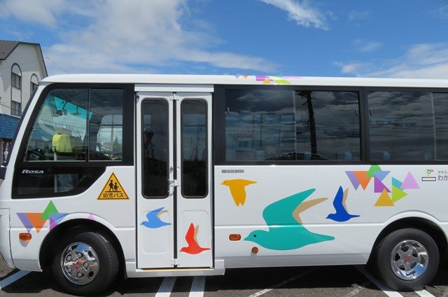 バスが新しくなりました | 若葉第三幼稚園